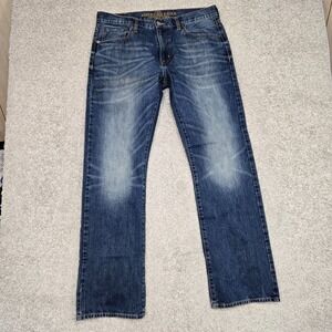 American Eagle jeans Original Boot mens  34x34 (fits 35x32) 100% cotton denim